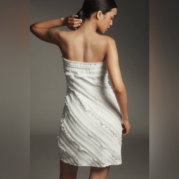 Endless Rose Strapless Textured Fitted Mini Dress - Picture 3 of 8